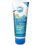 Stream2Sea Sun & Sting Aloe Soothing Gel for Face & Body, Organic Aloe Vera Gel for Sunburn Relie...
