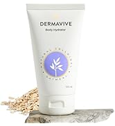 Dermavive Oatmeal Body Hydrator – Colloidal Oatmeal Moisturizing Oil for Dry, Flaky & Sensitive S...