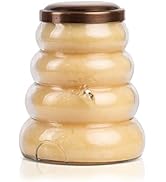 A Cheerful Giver Spring Candles Honey Butter Beehive Jar Candle - 14 Ounces with 70 hours Burn Ti...