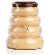 A Cheerful Giver Spring Candles Honey Butter Beehive Jar Candle - 14 Ounces with 70 hours Burn Ti...