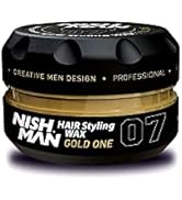 Nishman Hair Styling Series (07 Gold One AQUA WAX, 150ml)