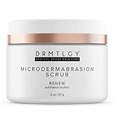 DRMTLGY Microdermabrasion Facial Scrub and Face Mask. Non-Abrasive Face Exfoliator, 2 oz