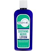 EPSOM-IT Soothing Nerve Lotion - Epsom Salt Magnesium Lotion, Topical Magnesium Cream with Capsai...