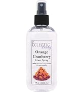 Orange Cranberry Linen Spray, 16 ounces - Eclectic Lady Sheet and Linen Spray - No Artificial Col...