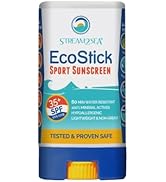 STREAM2SEA EcoStick SPF 35 Mineral Sunscreen Stick, Sweat Water Resistant Sunblock, USDA Approved...