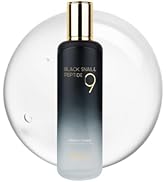 Farmstay Black Snail & Peptide 9 Perfect Toner, Snail Mucin Toner for Elastic & Glow Skin, Moistu...