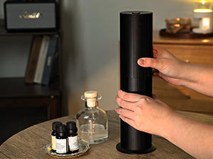 Bluetooth Waterless Diffuser, Essential Oil Diffuser for home with Cold Air Tech 100ML