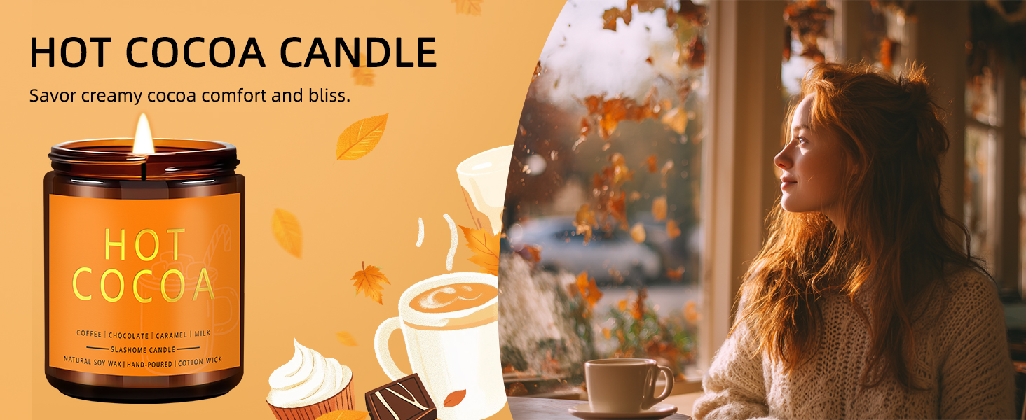 fall candles scented soy halloween holiday birthday autumn christmas tree gifts set women pumpkin