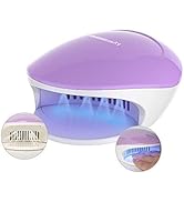 TOUCHBeauty Nail Dryer for Regular Polish: 2 in 1 Nail Dryer with Fan and UV Light - Mini Portabl...