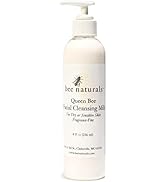 Bee Naturals Facial Cleansing Milk- Non Foaming, Fragrance Free, Gentle Cleanser For All Skin Typ...