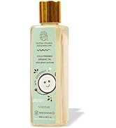 Little Rituals COCONUT BABY MASSAGE OIL Certified Organic, Wood Cold-Pressed for Skin and Hair wi...