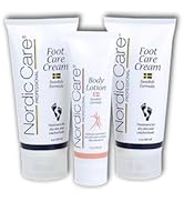 Nordic Care Foot Cream 2 x 6oz tubes plus Body Lotion