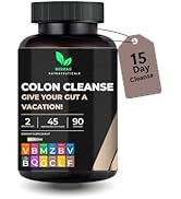 Mishas Nutraceutical Colon Cleanse – Supports Gut Health and Colon, Helps with Gas & Bloating, Co...