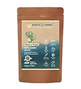 ROOTS AND HERBS Vegan Hair Removal - Neem and Fennel Depilatory Mask - Men and Women's Facial Hai...