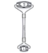 Wolf Project Stainless Steel Face Roller - Helps Reduce Face Puffiness, Massage Face, Neck and Eyes