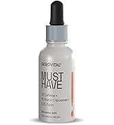 GEROVITAL MUST HAVE Eye Contour Serum with Caffeine and Liposomal Vitamin C, Reduces Dark Circles...
