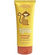 T is for Tame - Hair Taming Cream for Kids, All-Natural for Frizz & Flyaways, Coconut Oil & Jojob...