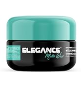 E Elegance Matte Hair Styling Wax – Texturizing Hair Paste with Medium Hold, Low Shine, Flake-Fre...