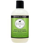 Dionis - Goat Milk Skincare Verbena & Cream Scented Bath & Shower Crème (8.5 oz) - Made in the US...