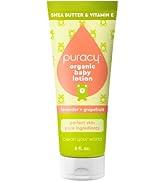 Puracy Organic Baby Lotion - Perfect Skin, Pure Ingredients - with 5 Organic Extracts, Dryness Re...