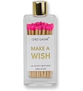 Chez Gagné Glass Bottle Safety Matches (40ct) - Funny Matches - Colorful Match Tips - Matches in ...