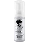 Sculpting Foam for Men - Travel Size (1.69 oz) - Firm Hold Volumizing Hair Mousse with Certified ...
