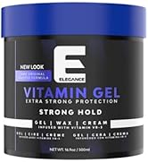 E Elegance Vitamin Pro-VB5 Hair Styling Gel Strong Hold 16.9 Oz