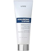 AZURE Hyaluronic & Peptides Renewing Facial Cleanser - Moisturizing, Rejuvenating & Tightening | ...