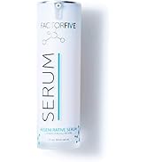 FACTORFIVE Regenerative Serum with Stem Cell Growth Factors, HGF for Skin Tightening and Smoothin...
