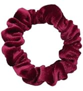 Velvet Scrunchie for Women & Girls – Premium Skinny or Medium Hair Ties – Present for Valentine’s...