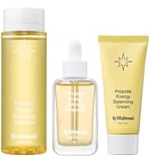 BY WISHTREND Propolis Energy Boosting Trio, Bossting Essence & Calming Ampoule & Balancing Cream,...