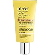 M-61 Perfect Mineral Sunscreen SPF 50 - Tinted | Universal Tinted, Reef-Safe, Mineral Sunscreen S...