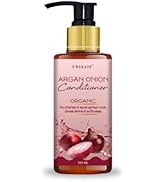 Unisaif Argan Onion Organic Conditioner - Nourishes & Strengthen Hair | Gives Shine & Softness | ...