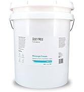 BodyMed Formulations Massage Cream, 5 gal. – Fragrance-Free, All-Natural Cream for Massage Therap...