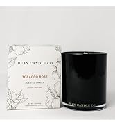 BEAN CANDLE CO Luxury Scented Candles for Home | Tobacco Rose Classic Candle | Aromatherapy| All ...