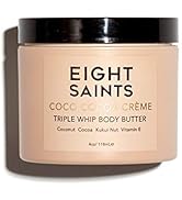 Eight Saints Coco Cocoa Creme Body Butter, Natural and Organic Body Cream With Shea Butter, Cocon...