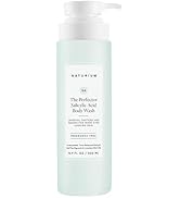 Naturium The Perfector Salicylic Acid Body Wash, Gentle & Smoothing Cleanser, 16.9 oz