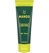 Mando Odor Shield Body Wash - 24 Hour Odor Control - Removes Odor Better than Soap - SLS Free, Pa...