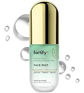 Fortify Skincare Hydrating Face Mist with Hyaluronic Acid & Niacinamide - 3-in-1: Detox, Treat, B...