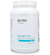 BodyMed Formulations Massage Cream, 1 gal. – Fragrance-Free, All-Natural Cream for Massage Therap...