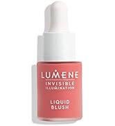Lumene Invisible Illumination Liquid Blush Bright Bloom - Dewy Makeup Cheek Tint with Luminizing ...