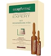 GEROVITAL Kit Hair Growth Serum, Hair Regeneration, Hydrates and Prevents Hair Loss, 20 ampoules:...