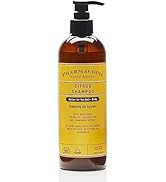 Pharmacopia Citrus Shampoo - Natural Hair Care with Plant Based & Organic Ingredients Aloe Vera, ...