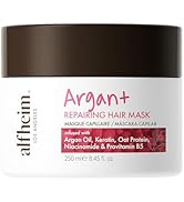 Keratin REPAIRING HAIR MASK ，Enriched with Hydrolyzed Keratin, Hydrolyzied Oat Protein, Niacinami...