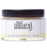 The Natural Deodorant Co, Clean Deodorant Balm Lemon & Geranium 55g, Aluminium Free, Plastic Free...