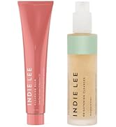 Indie Lee Double Duty Skin Care Bundle for Balanced & Combination Skin - Double Cleansing Kit - I...