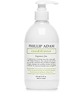 Phillip Adam Fragrance Free Conditioner - Apple Cider Vinegar Formula - No Parabens - For All Hai...