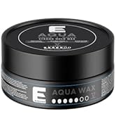 E Elegance Hair Products - Aqua Hair Styling Wax - V Strength – Strong Hold, High Shine, Wet Look...