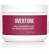 OVERTONE Haircare Color Depositing Conditioner - 8 oz Semi Permanent Hair Color with Shea Butter ...