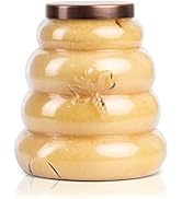 A Cheerful Giver Spring Candles Honey Butter Beehive Jar Candle - 30 Ounces with 150 Hours Burn T...